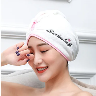 1 шт. Шапка-тюрбан из микрофибры для быстрой сушки волос | Дом и сад