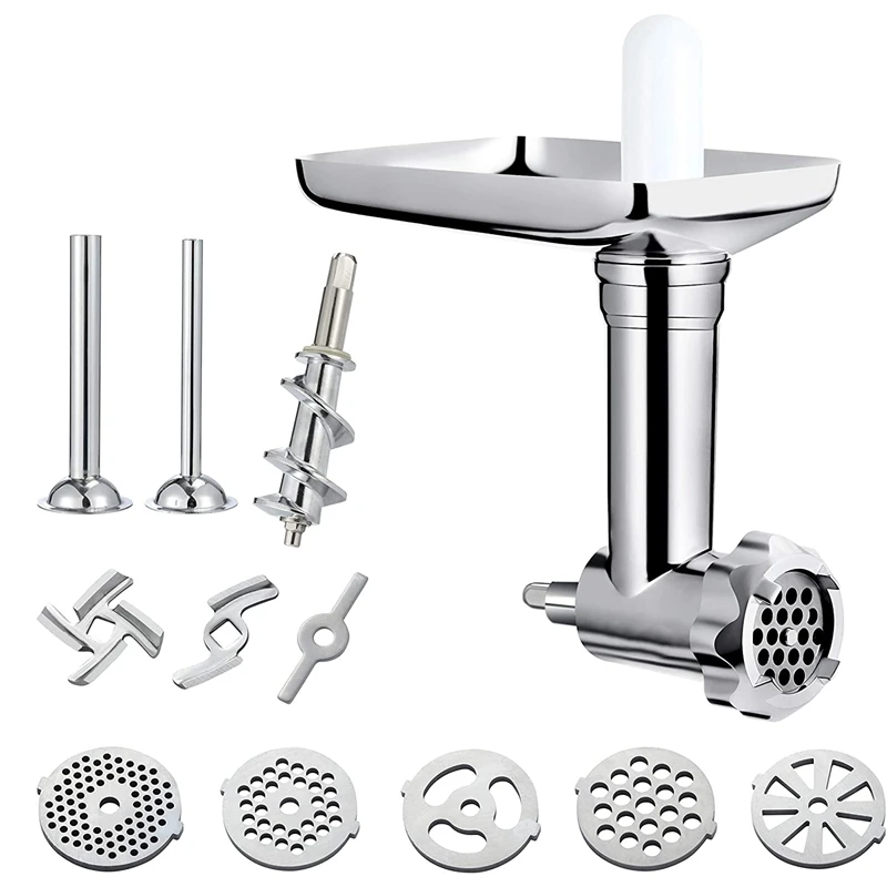 

Hot SV-Durable Meat Grinder Accessories for KitchenAid Bench Mixers with Sausage Filling Tube/Food Processor Accessories