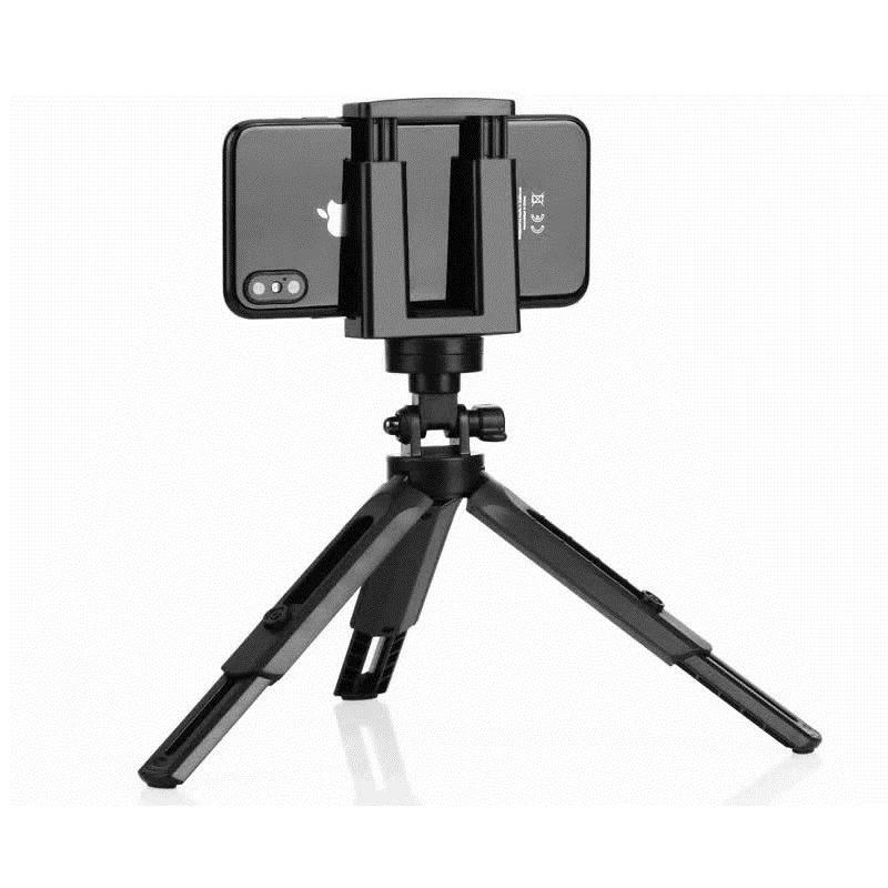 mini tripod Only 1,7 м, Выдвижной Штатив для селфи, светодиодный штатив, двойной светильник, зеркальная стойка, 4 в 1, крепление для телефона для iPhone X 8, Android - Цвет: mini tripod Only