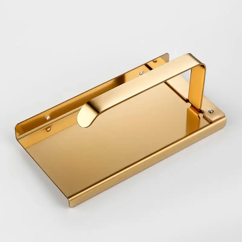 Держатель для бумаги полированный хром золото серебро черный держатель