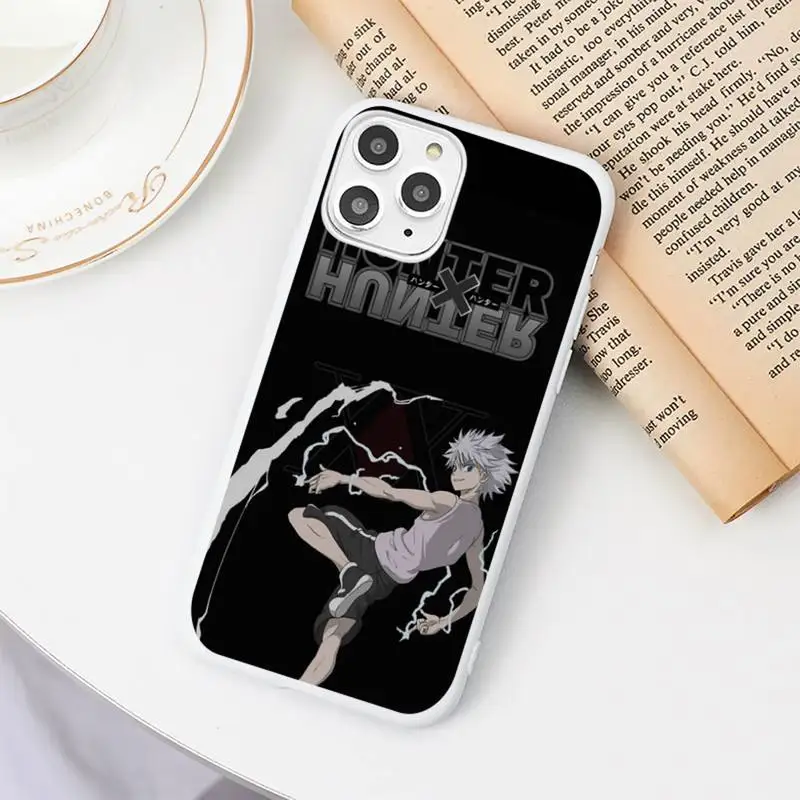 

Hunter X Hunter Killua Zaoldyeck Phone Case Candy Color for iPhone 6 6S 7 8 11 12 XS X SE 2020 XR mini pro Plus MAX funda