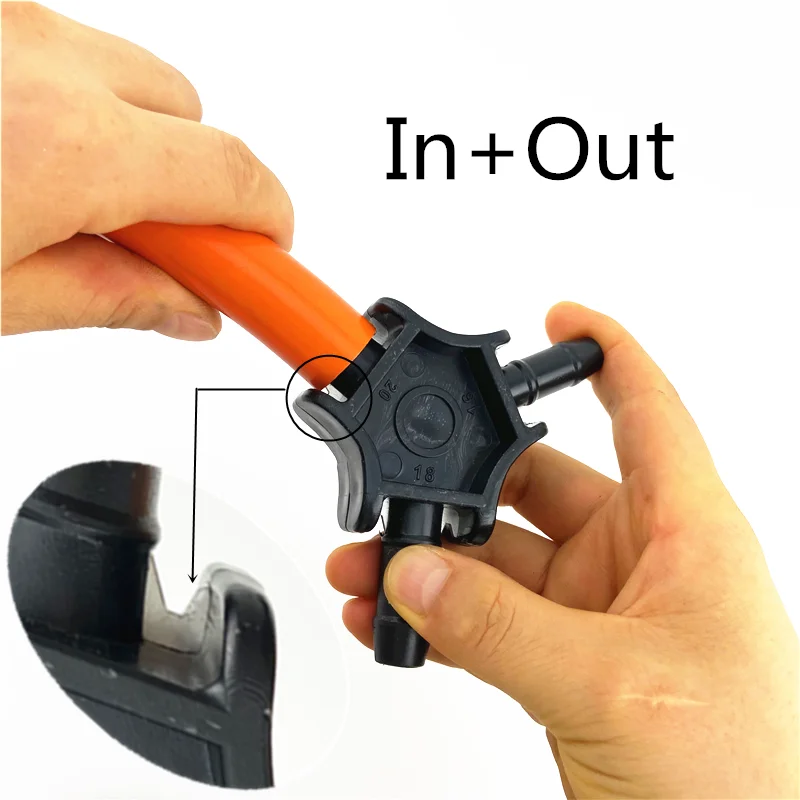 Tubing Hand Reamer Cutter For 16mm 18mm 20mm 26mm 32mm Plumbing Pex-Al-Pex Pipe Reaming and Chamfer Tool | Инструменты