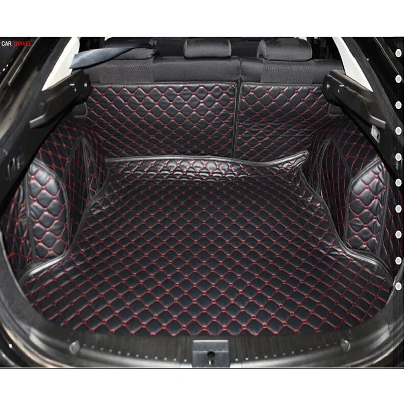 Хорошее качество! Полный набор автомобильных ковриков для багажника Mazda 6 хэтчбек