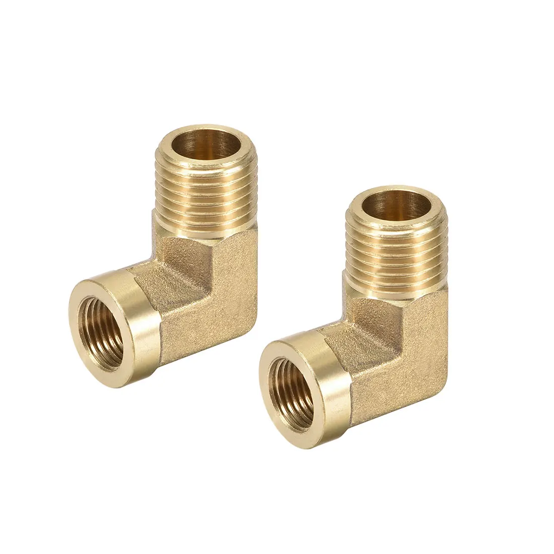 

uxcell Brass Pipe Fitting 90 Degree Street Elbow G1/4 Male x G1/8 Female 2pcs
