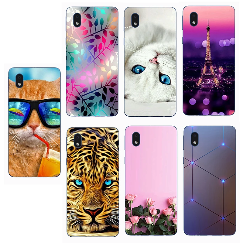 Для ZTE лезвие L210 чехол силиконовый мягкий симпатичный из ТПУ задний s для L 210