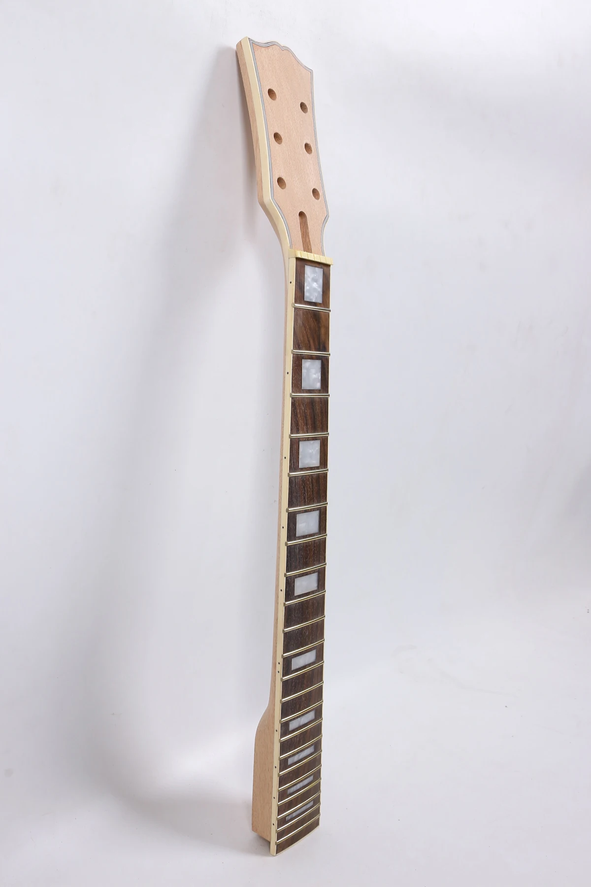 

Yinfente electric guitar neck replacement 22 fret 24.75 inch Mahogany Rosewood fretboard Truss Rod Bolt on