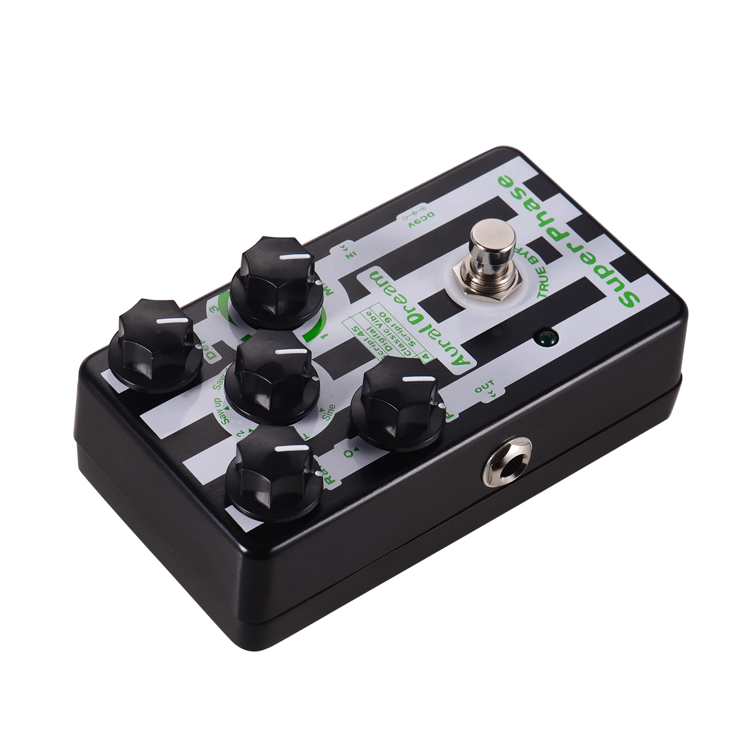 Слуховой мечта супер фазы PhaserDigital Задержка гитары педаль эффектов 4 режима