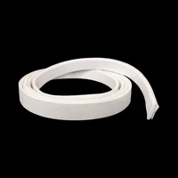 white self adhesive ptfe foam sealing strip width 6 50mm thick 2345mm heat resistant polytef foam expand tape
