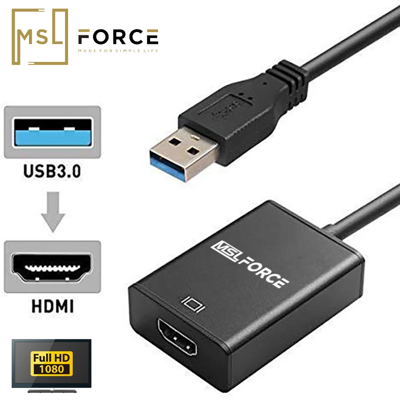 USB C 3 0 HDMI DVI видео Графический конвертер адаптер HD1080P к кабелю несколько мониторов