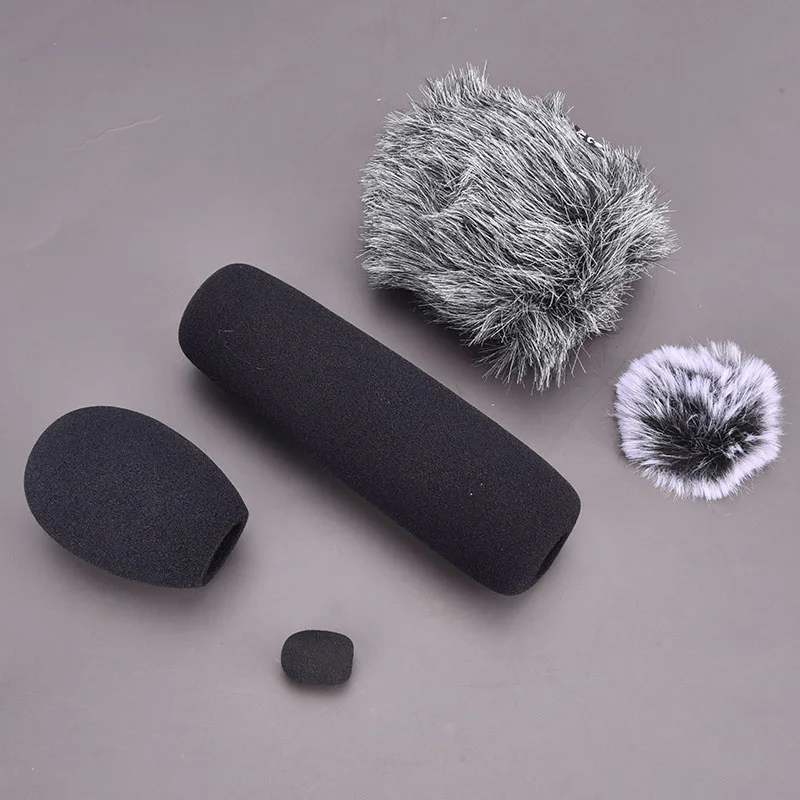 

1PC Black Replacement Foam Covers Windscreen Windshield Sponge Covers for Headset Microphone Mic Cover