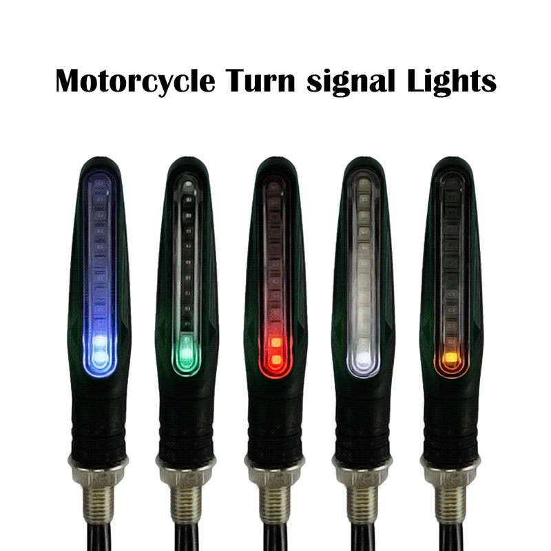 

Motorcycle Turn Signals Light Mini LED Turn Lights 12V Universal Motorcycle Accessories Moto Scooter Blinker Ruinning Turn Light