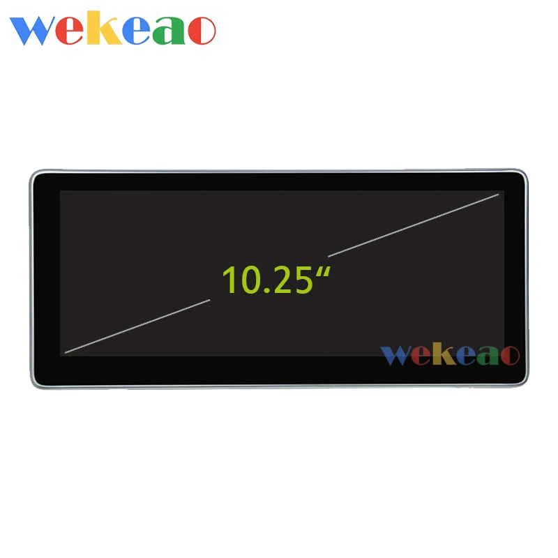 Автомагнитола Wekeao с сенсорным экраном 10 25 дюйма 1 Din Android 9 0 для Audi A6 A6L S6 Dvd плеер 4G GPS
