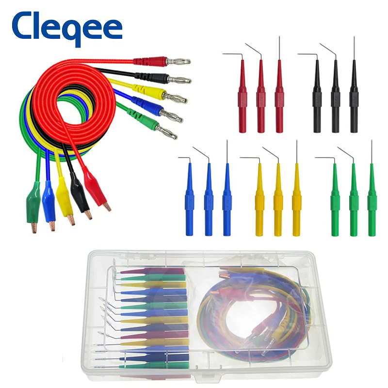 

Зажим типа «крокодил» Cleqee P1920 для штекера типа «банан»