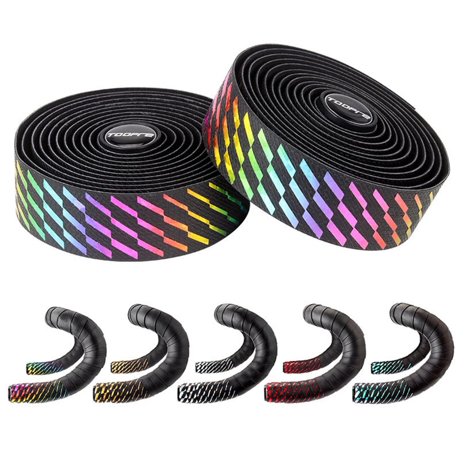 

Soft Road Bicycle Handlebar Tape EVA Handle Belt Gear Strap Professional Cycling Anti-Vibration Non-slip Bike Wrap Tapes Refined