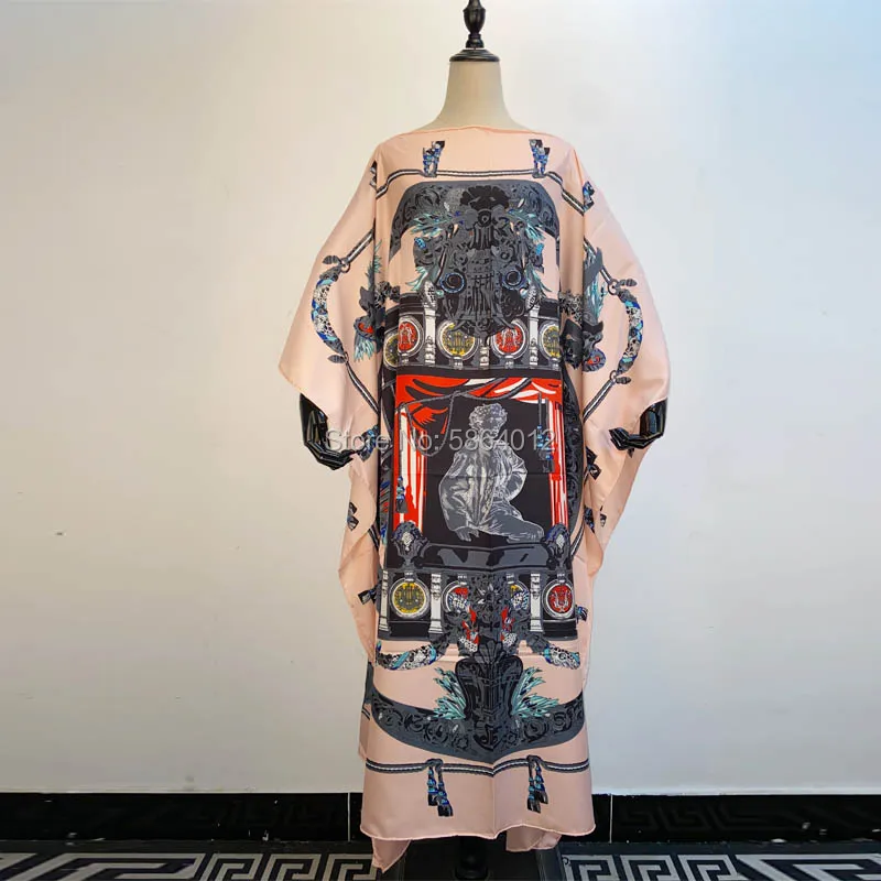 Женское богемное Платье макси с цветочным принтом летнее Повседневное платье