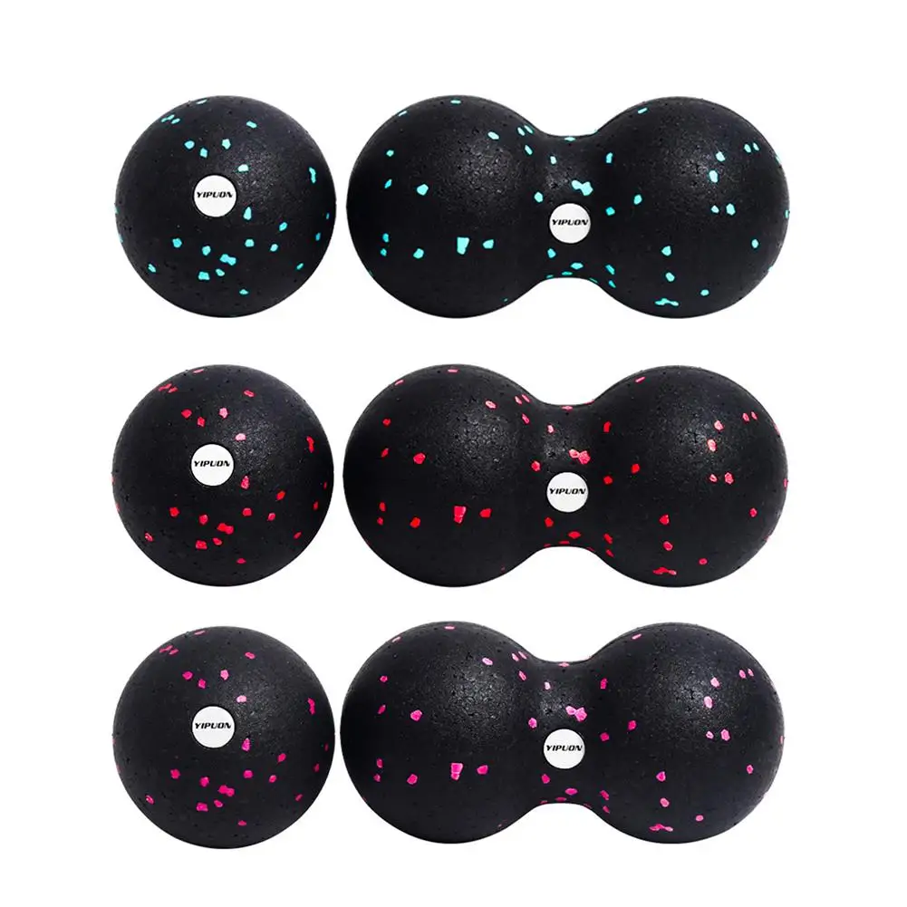 Drop Shipping EPP Massage Peanut Ball Back Therapy Cross Fit Yoga Balls Trigger Point Sports Gym Release Excise Full Body | Спорт и