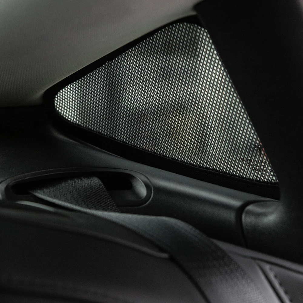 

New For Tesla Model 3 2020 Sunshade Car Triangle Sun shade Line Shades Protector Model three Window Model3 Accessories