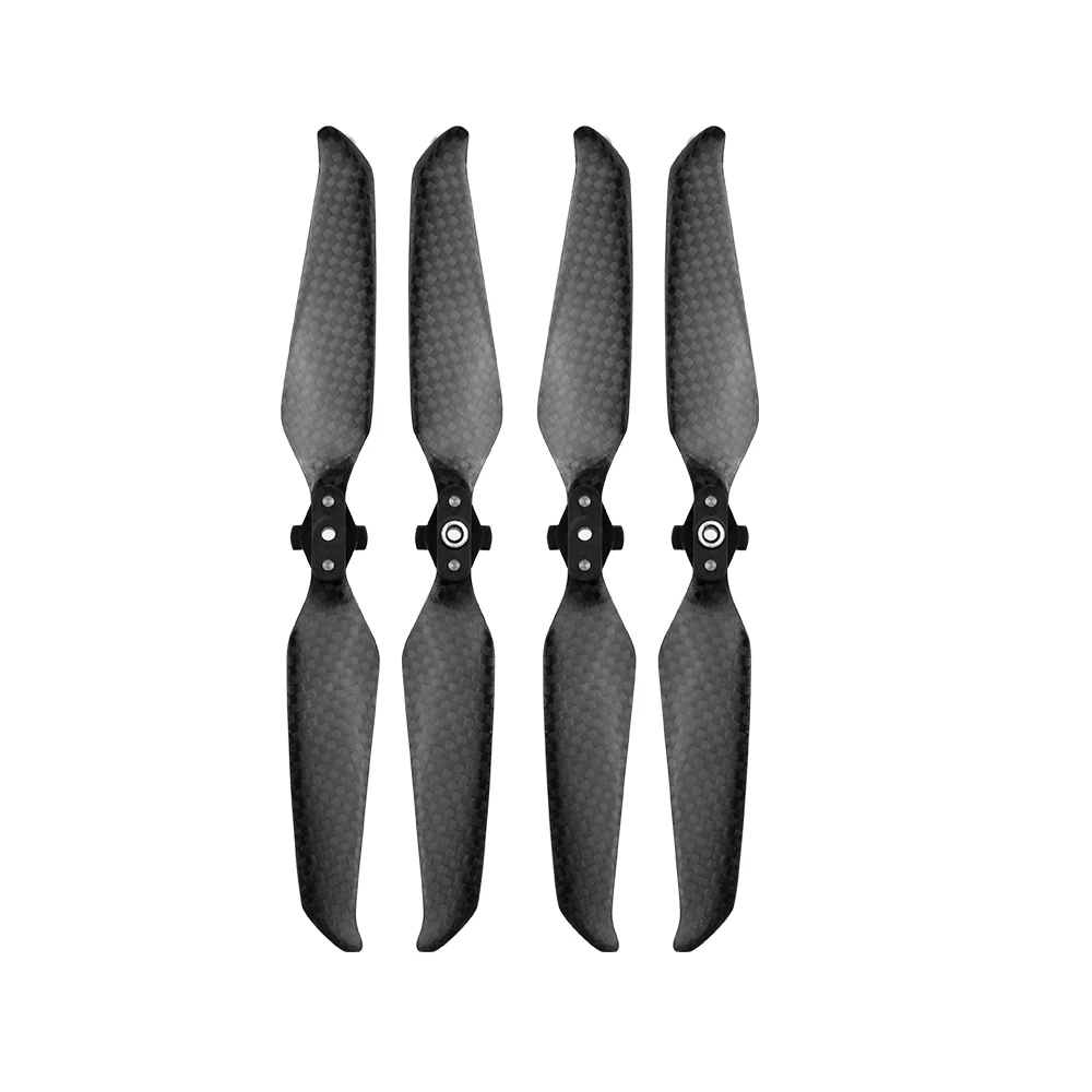 Пропеллеры из углеродного волокна 7238F пропеллеры с низким уровнем шума для DJI Mavic