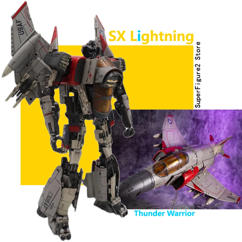 Робот трансформер Thunder Warrior SX01 SX 01 G1 starcry Blitzwing модель самолета KO SPL55 экшн фигурка
