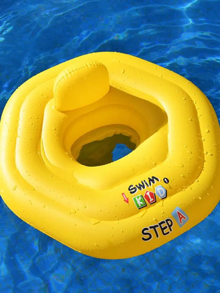 Плавающий поплавок, шестигранное Надувное милое плавательное кольцо для детей, водные игрушки, надувные детские кольца для бассейна
