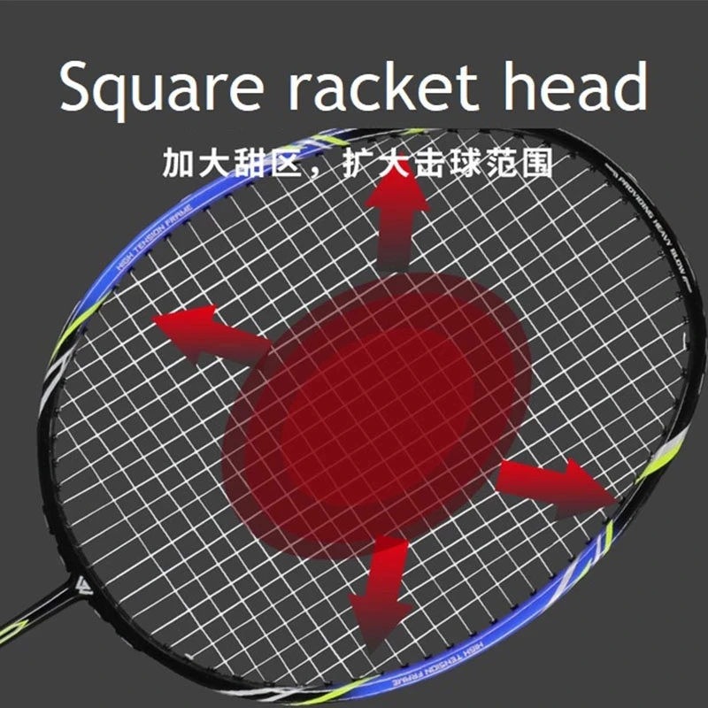 

2pcs Professional Badminton Rackets Set Ultra Light Double Badminton Racquet Titanium Alloy Lightest Playing Badminton Whole -40