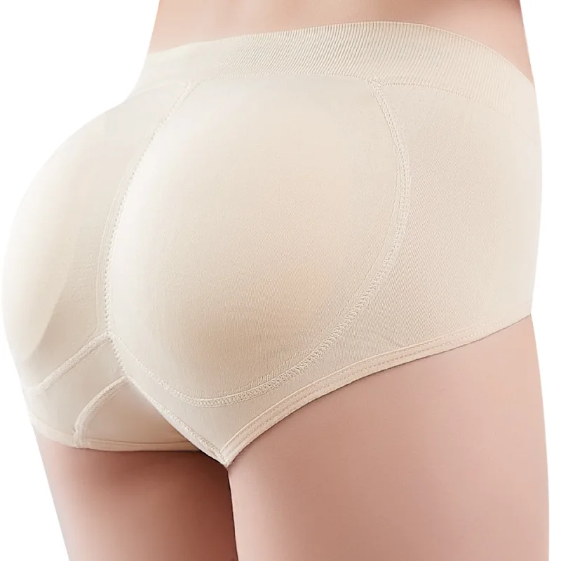 

Booty Panties Low Waist Shaper Inserts False Butt Lifter Pad Ehancer Underwear Sexy Control Seamless Briefs Beauty and Daily