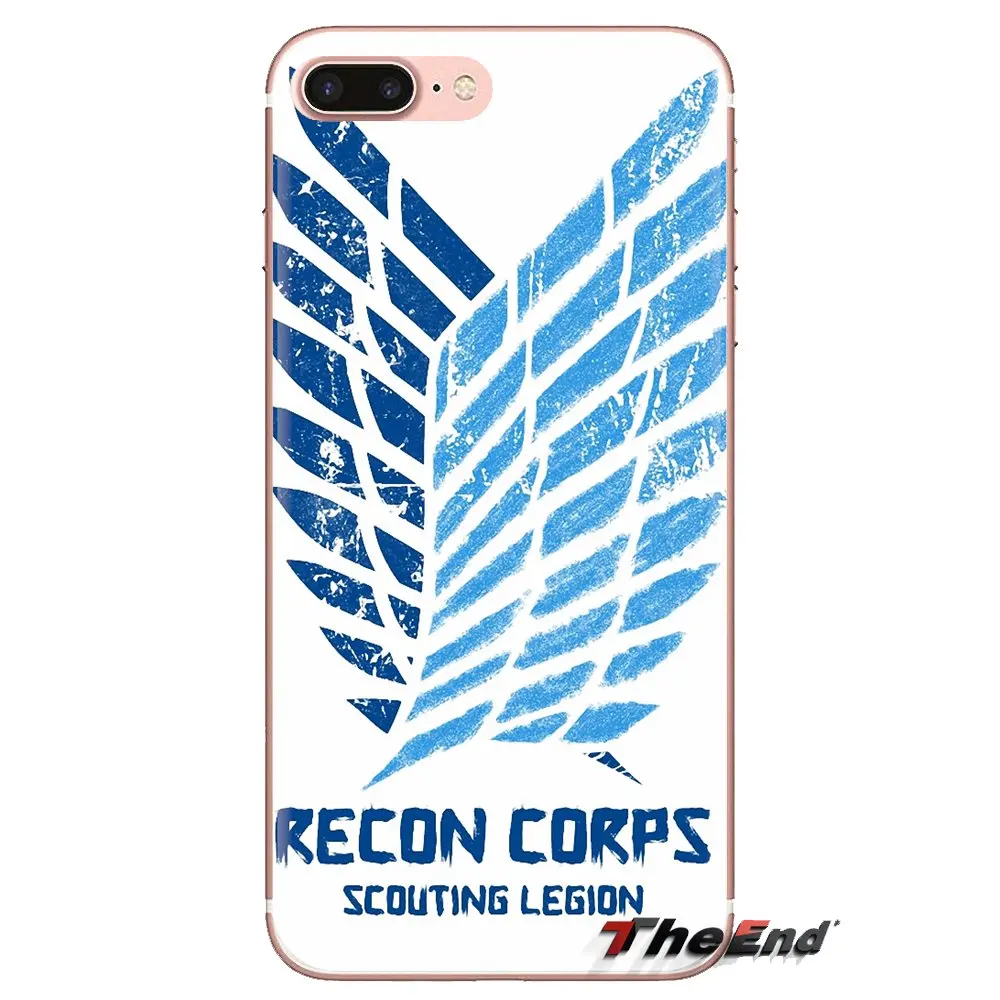 Мягкие прозрачные чехлы для huawei mate Honor 4C 5C 5X6X7 7A 7C 8 9 10 8C 8X20 Lite Pro attack on titan Легион