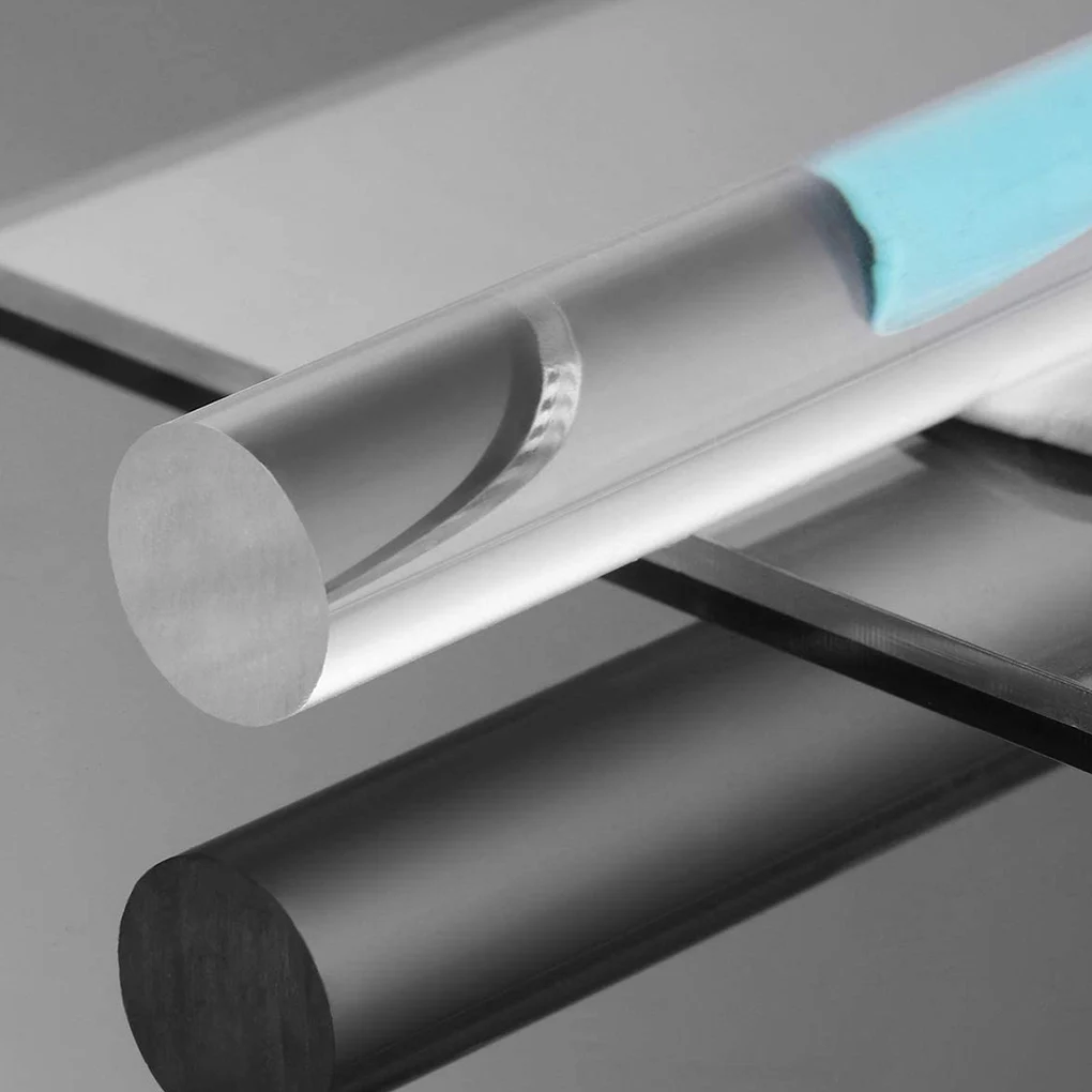 

2 Pcs/set Clay Roller Rectangle Sheet Board Set Clay Rolling Pin Modeling Tool Kit Transparent