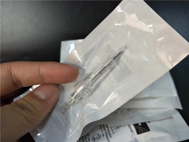 Одноразовые тату-картриджи для перманентного макияжа 100 шт. 1P/3P/5P/7P/3FP/5FP иглы 3D