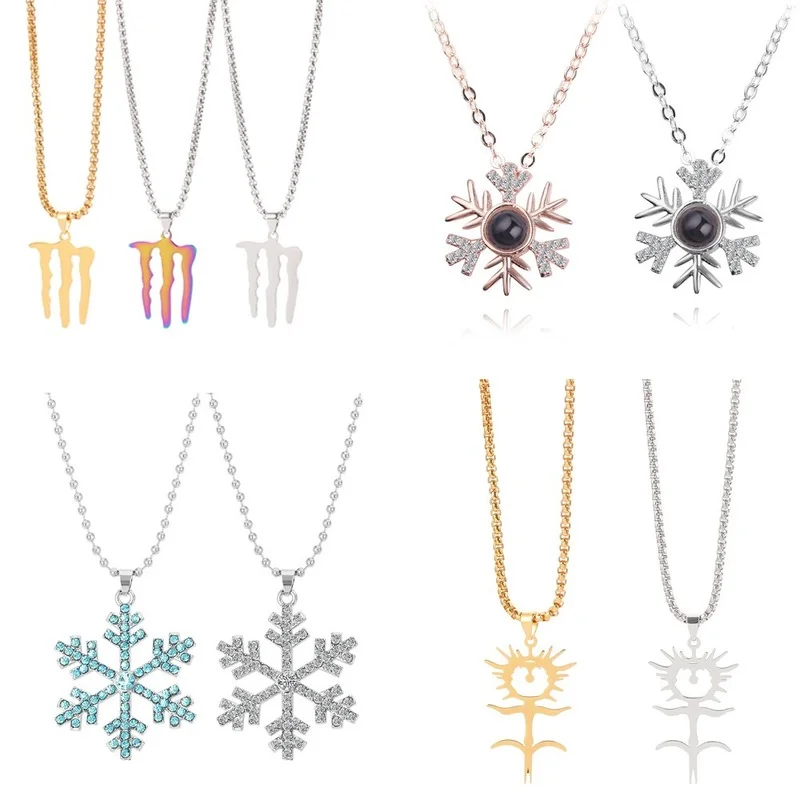 

New Men Women Street Trend Monster Magic Claw Necklace Hip Hop Pendants Choker Stainless Steel Fashion Jewelry Party Accessories
