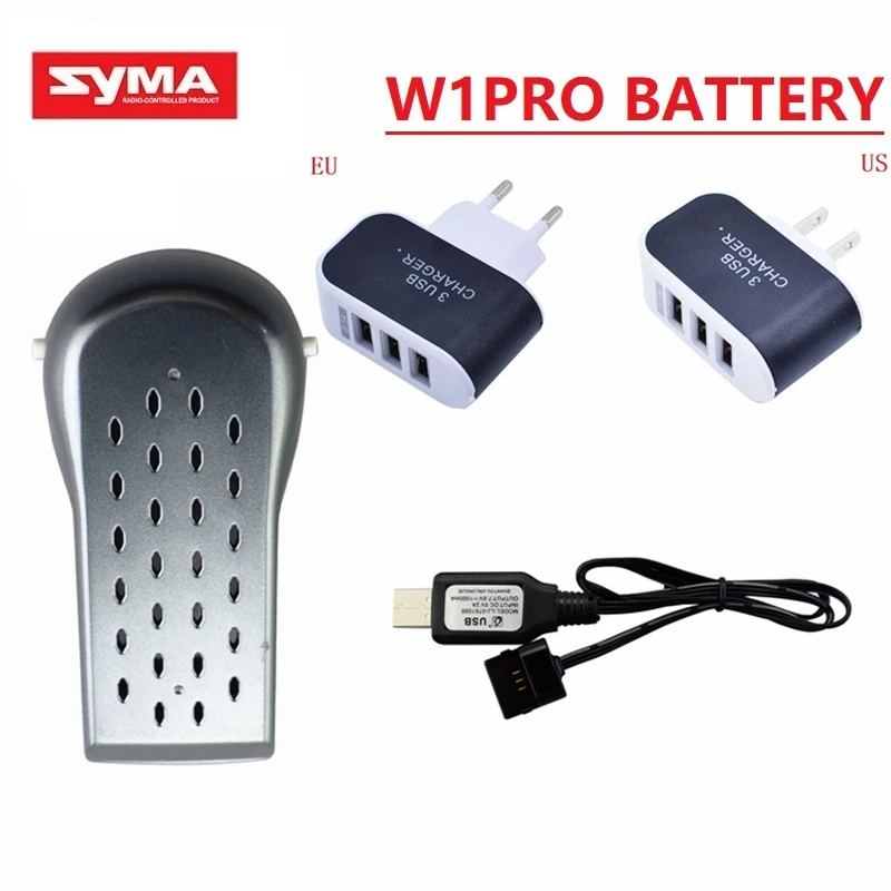Аккумулятор 7 6 В 1800 мАч для четырехосевого летательного аппарата Syma W1 Pro / W1pro с