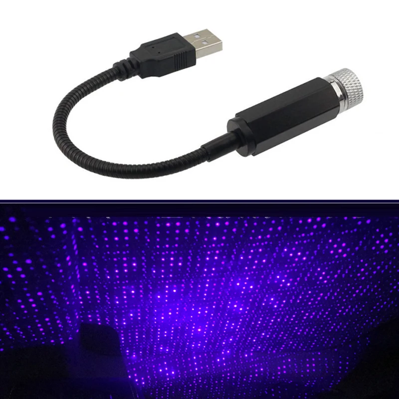 Автомобильный светильник звездное небо потолочный проектор окружасветильник