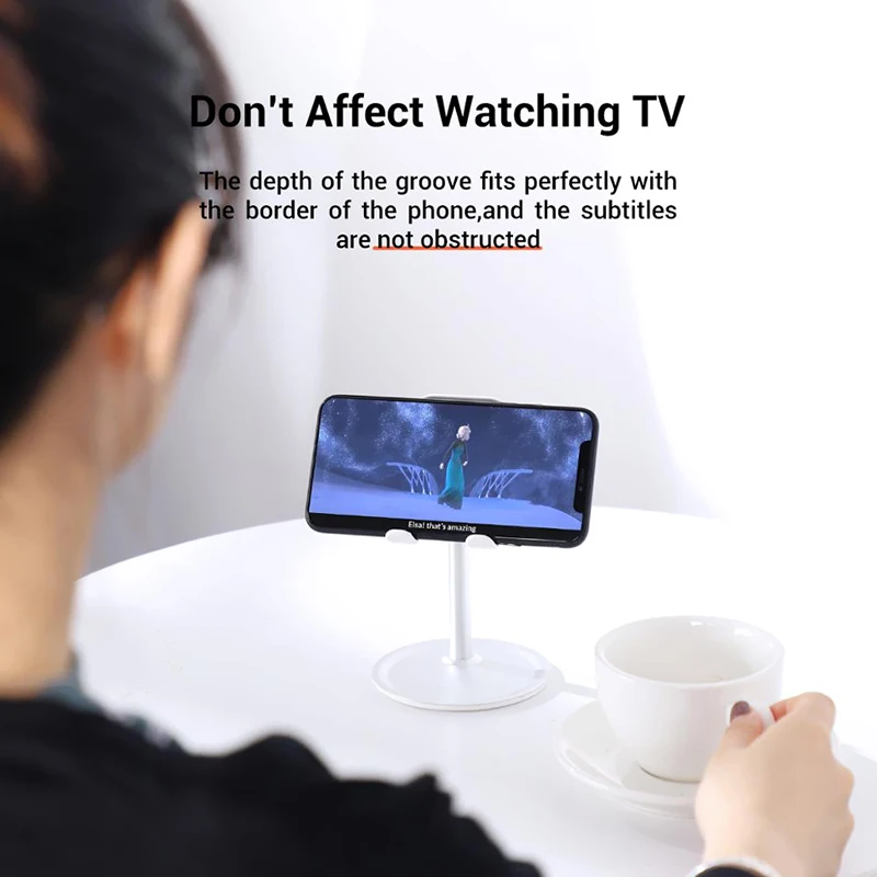 

YKSKR Mobile Phone Stand Holder for iPhone iPad Air Smartphone Metal Desk Desktop Phone Mount Holder for Xiaomi Huawei Tablet