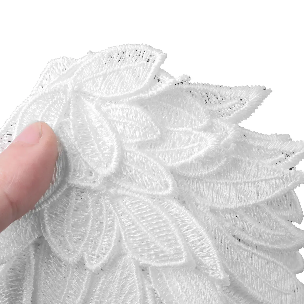 1 пара крыльев пера Сказочный Ангел Дьявол белые черные перья крылья Пришивные