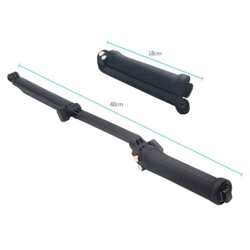 3 Way Grip Waterproof Monopod Selfie Stick Sports Camera Tripod Bracket Foldable Stand For Gopro Hero 5 6 4 for Xiaomi yi 4K
