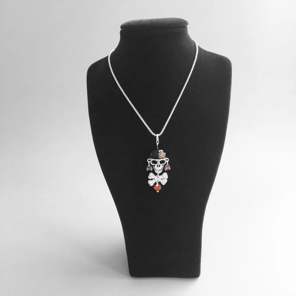 Кулон в виде короны и черепа маори из серебра 925 пробы для мужчин женщин - купить