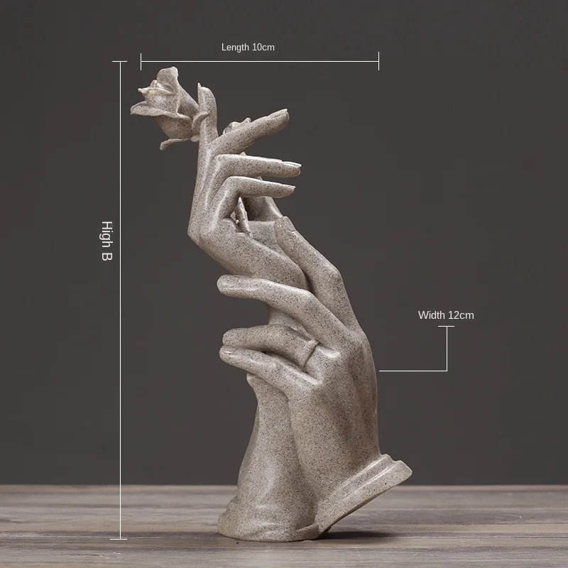 

Creative Abstract Sculpture Decoration Wedding Gifts Home Living Room Wine Cabinet Cafe Decoration Modern Home Crafts