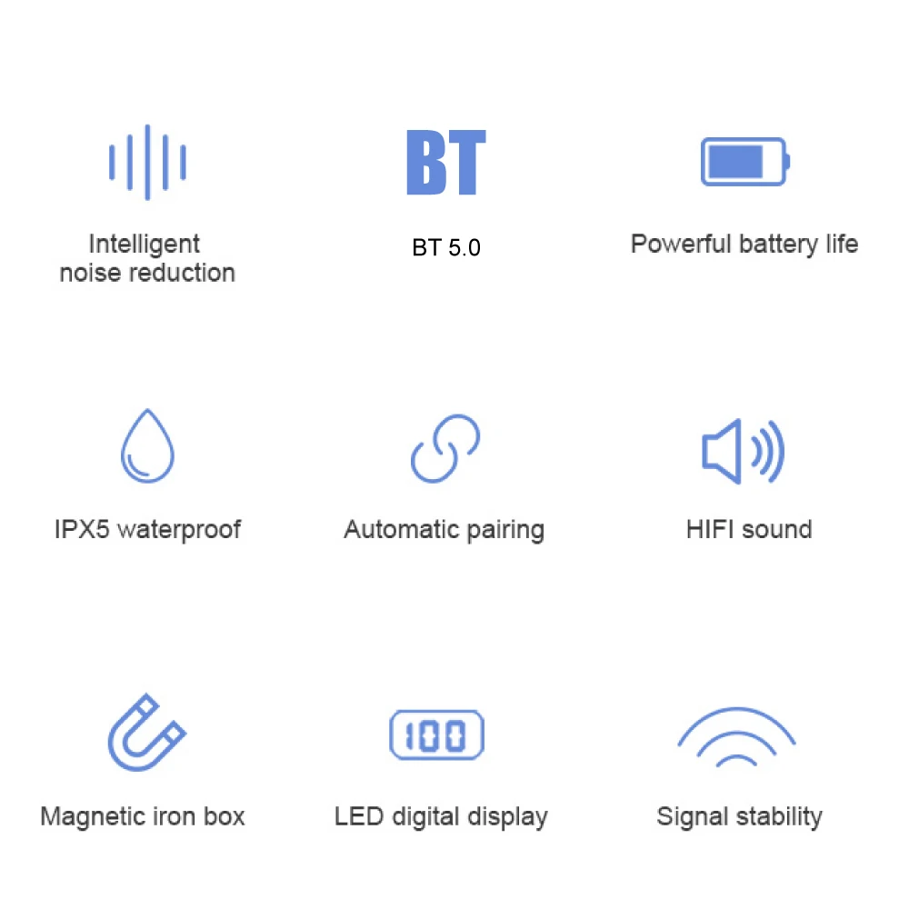 TWS L22 беспроводные Bluetooth 5 0 наушники мини стерео двойной вызов шумоподавление