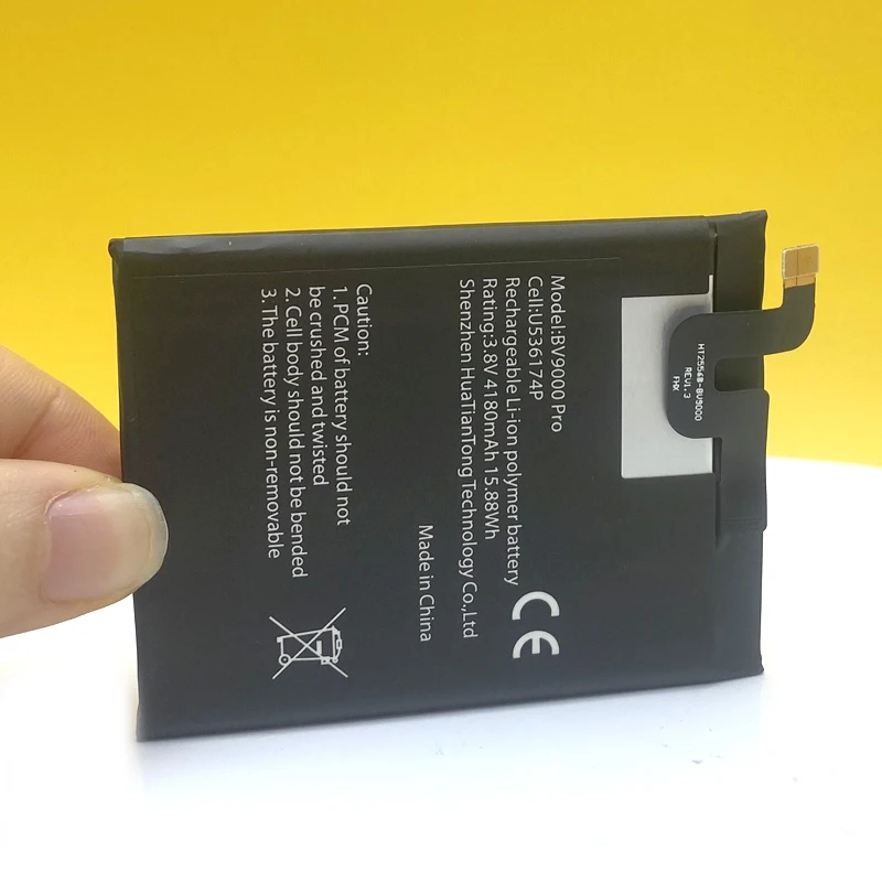 

100% Original 4180mAh BV9000 Battery For BV9000/ BV9000 Pro Mobile Phone In Stock Latest Production High Quality Battery