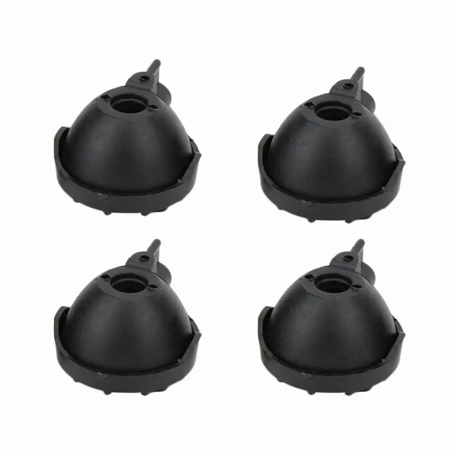 4 шт. универсальная черная круглая/квадратная лампа RC гусеничная крышка для