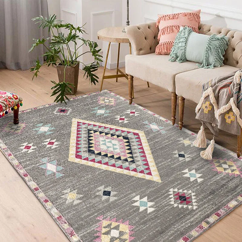 

Creative Trend Modern Soft Carpets For Living Room Bedroom Rugs Fresh Style Area Rug Home Carpet Floor Door Mat tapete parlor