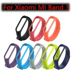Ремешок M3 Для Xiaomi Mi Band 3, силиконовый черный ремешок на запястье для Mi Band 3, ремешок на запястье