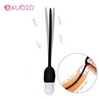 Вибратор EXVOID, силиконовая пуля, интимные игрушки для мужчин, вставка в пенис, дилататор, звуки уретрального катетера