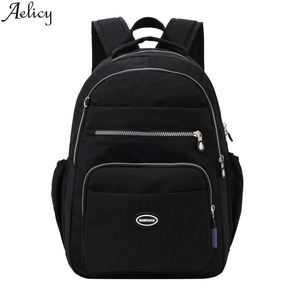 Aelicy модная женская хлопковая Льняная сумка на плечо милый рюкзак Большая