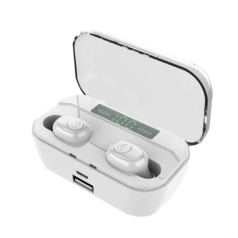Yueetc G6S наушники-вкладыши TWS с Блютуз наушники беспроводные bluetooth свободные руки