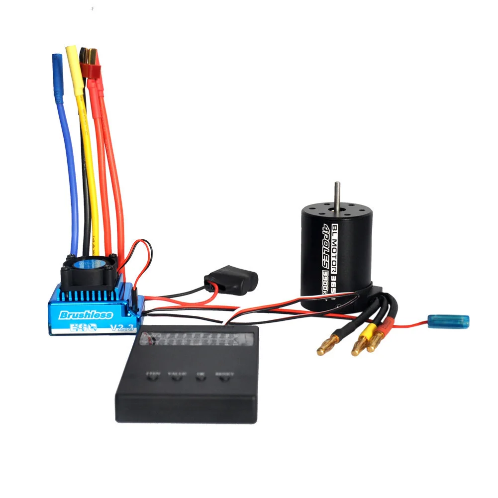 Бесщеточный двигатель 3650 3900KV 45A/60A/80A/120A бесщеточный ESC с комбинированной