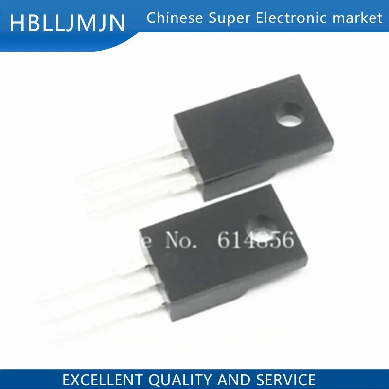 10 шт FQPF7N80C TO-220F FQPF7N80 TO-220 7N80 7N80C 800V 7A | Электронные компоненты и принадлежности