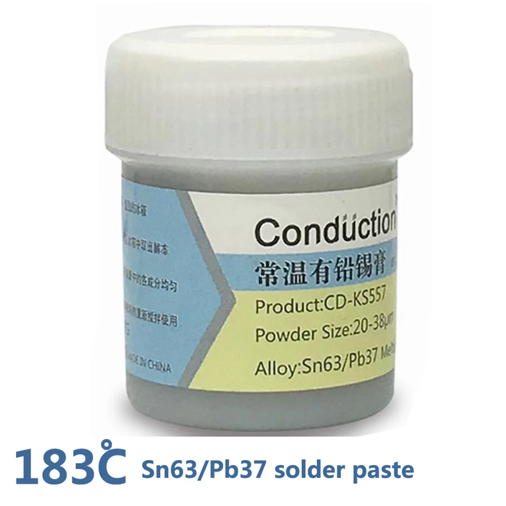 Pasta de soldadura sin plomo, mantenimiento de estaño para iPhone BGA 138 183 260 grados, protección ambiental, estaño, CPU, tin30g