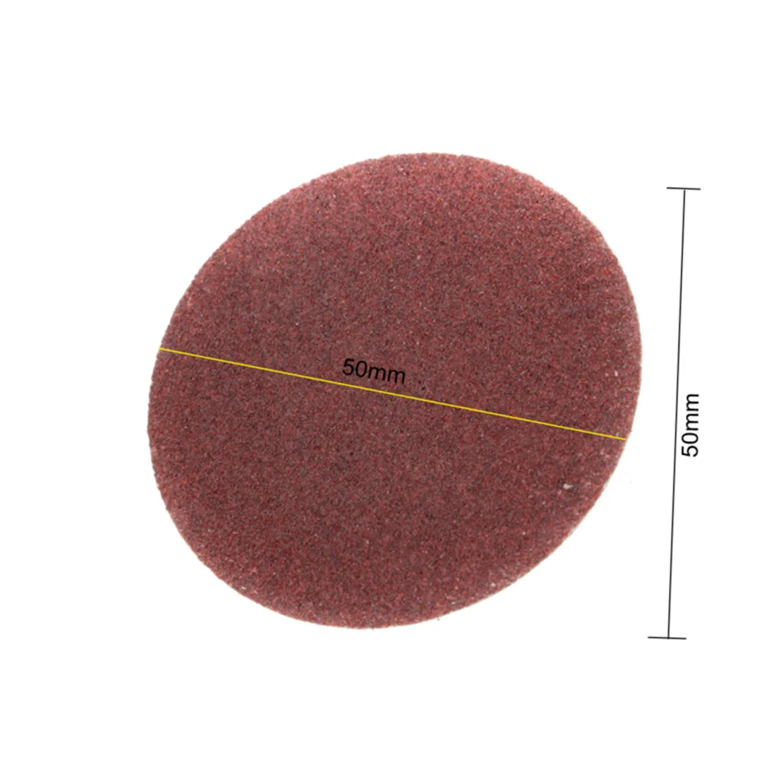 

25pcs 2\"50mm 120Grit Roll Lock Sanding Discs Abrasive Pad For Polishing Roll Lock Alumina Sanding Discs
