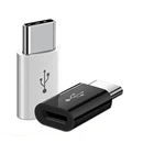 Адаптер Micro USB к USB C, адаптер для Samsung S10, Xiaomi, Huawei oneplus, USB Type C